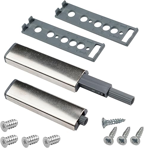 Drucktüröffner passend als Ersatzteil für IKEA UTRUSTA METOD Schrank Push to Open Schranktür Türdämpfer (2 Stück) - Cheap-Us