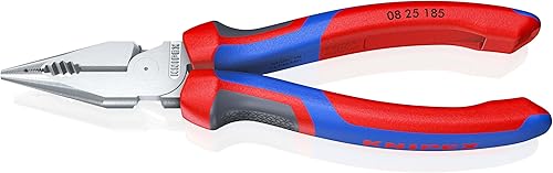 KNIPEX Spitz-Kombizange mit Comfort-Griffen verchromt 192 mm 08 25 185 - Cheap-Us