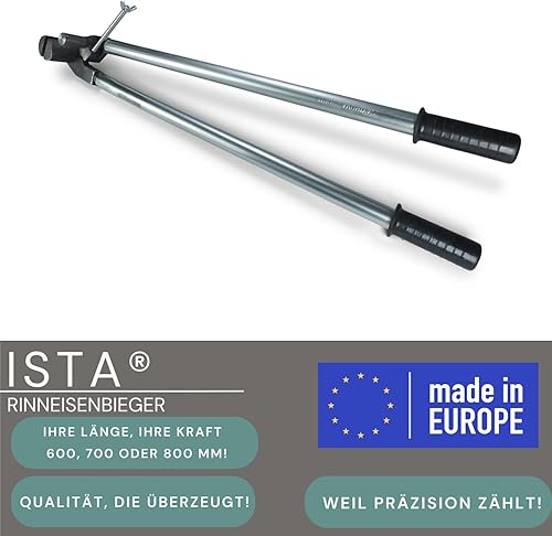 ISTA TOOLS Spengler Werkzeuge Rinneisenbieger Rinneisenbiegezange Rinneneisenbieger Rinneisen Biegezange Abbiegezange (Länge 700mm) - Cheap-Us