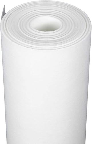 Malervlies 50m² Glasvlies Anstrichvlies ca. 40 g/m² Glasfaservlies Abdeckvlies Premium Vlies Glasvliestapete Renoviervlies 50m x 1m Glasgewebe Rolle - Cheap-Us