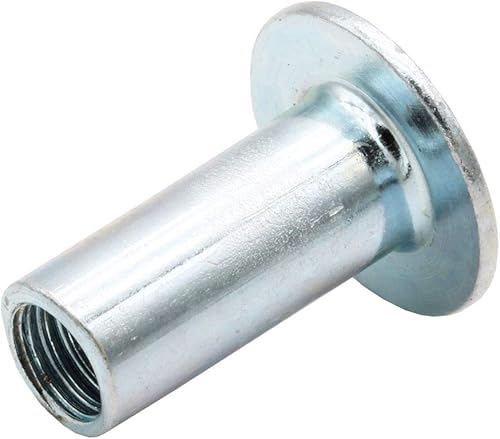 PARCO Hülsenmuttern M6x20mm Innensechskant - Einschraubmutter M6 - Stahl verzinkt - 50 Stück - Cheap-Us