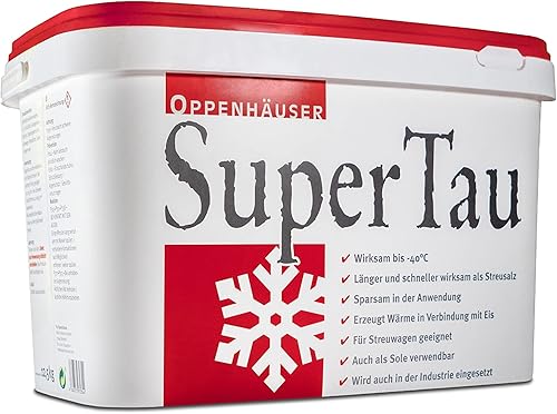 SuperTau Streusalz Alternative im 12,5 kg Eimer Effektiv und Schnell bodenfreundlich und schnell wirksam besonders langanhalten eisfrei - Cheap-Us