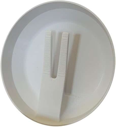 Clip Cable Cover - Kabelabdeckung zum Clipsen ohne Verschraubung und ohne Bohren und Dübel - TOP! (Weiß, 12cm x 2,5cm für Kabel Ø6,5mm - Ø10,5mm) - Cheap-Us