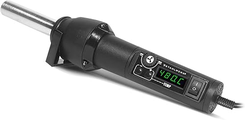 STAHLWERK Lötstation Heißluftgebläse HLG-480 ST mit 700 W und 100-480°C Lötgerät | Lötkolben | Lötpistole | Heißluftpistole für Heißluft-, Löt-, Rework- und Entlötarbeiten - Cheap-Us