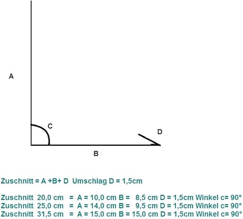 Wandanschlußblech 2 m lang Aluminium farbig 0,8 mm (groß, Braun RAL 8014) - Cheap-Us