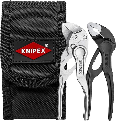 KNIPEX Mini-Zangenset XS 1 x 87 00 100, 1 x 86 04 100 150 mm 00 20 72 V04 XS - Cheap-Us