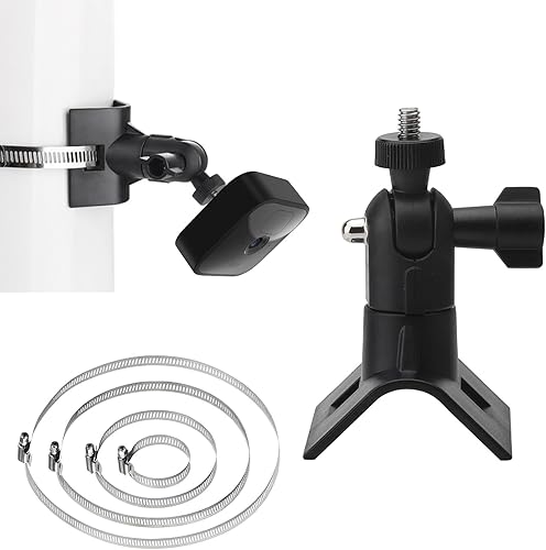 HENGBIRD Kamera Pole Montagehalterung mit 4 Einstellbaren Klemmringen, Blink Halterung Outdoor Kameras Wandhalterung Kompatibel mit Neue Blink 4.Gen/3.Gen/Xt/Xt2/Mini für Home Sicherheitssystem - Cheap-Us