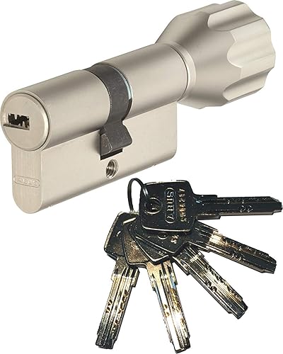 ABUS EC550 Profil-Knaufzylinder Länge Z28/K34mm mit 5 Schlüssel - Cheap-Us