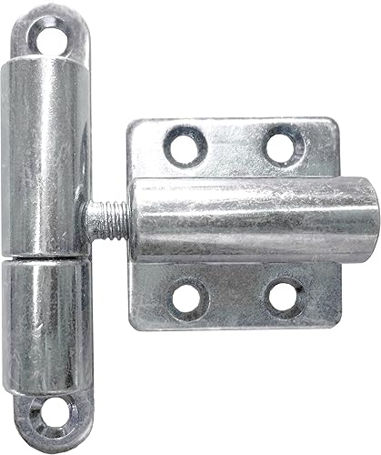 Connex Aushebescharnier - 83 x 15 x 40 mm - verstellbar - verzinkt / Türscharnier / Türband / Flexibles Scharnier / Beschlag / Torbandbeschlag / DYB2006261 - Cheap-Us
