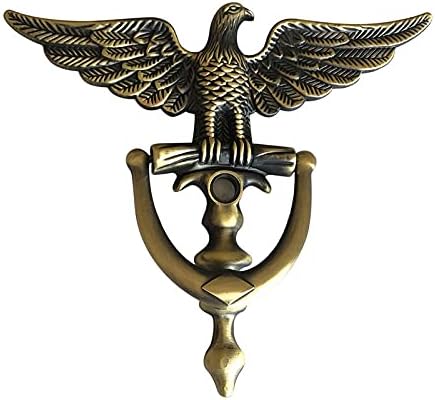 EIAOSI Antiker TüRklopfer Zinklegierung Adlerkopf TüRklopfer für HaustüR Wohnkultur Ring MöBelgriff Hardware Klopfer - Cheap-Us