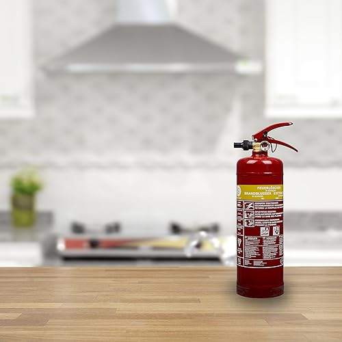 Smartwares Schaum-Feuerlöscher - 2 L - für AB-Brände - geeignet für Büros und Privathaushalte - inkl. Halterung - 10.014.97 - Cheap-Us