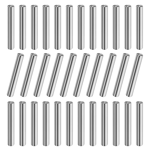 Aoyswuz 45 Stück Zylinderstifte 6*40 mm Spannstifte 304 Edelstahl Zylindrischer Stifte für Schränke Möbel Regal - Cheap-Us