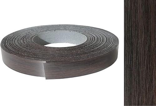 Kantenumleimer Melamin 22mm x 10m mit Schmelzkleber Eiche Wenge, mokka Dekor - Cheap-Us