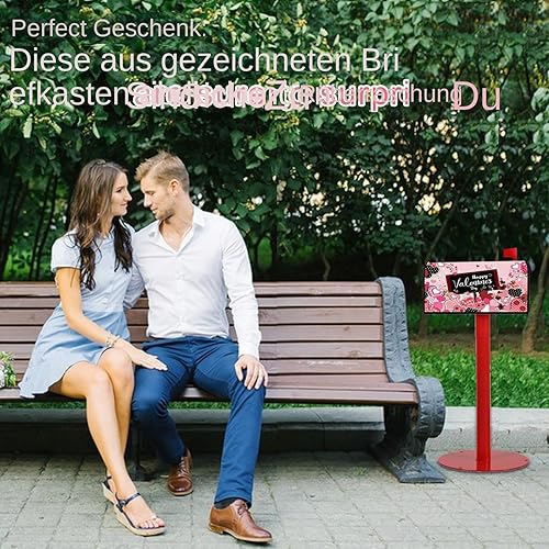 Waterproof Mailbox Cover, Valentines Heart Mailbox Decor, Magnetic Mailbox Covers, Holiday Mailbox Decorations, Festive Mailbox Wrap, Curb Appeal Mailbox Cover, Valentine Mailbox for Home, Restaruants - Cheap-Us