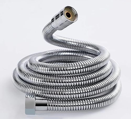 Brauseschlauch für Einzeldusche, Länge: 3 m, Brauseschlauch 3 m, Brauseschlauch - Cheap-Us
