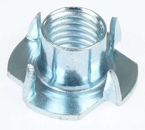 200 Stück M4 Einschlagmutter Einschlagmuttern Stahl galvanisch verzinkt Einpressmutter Einpressmuttern (M4, 200) - Cheap-Us