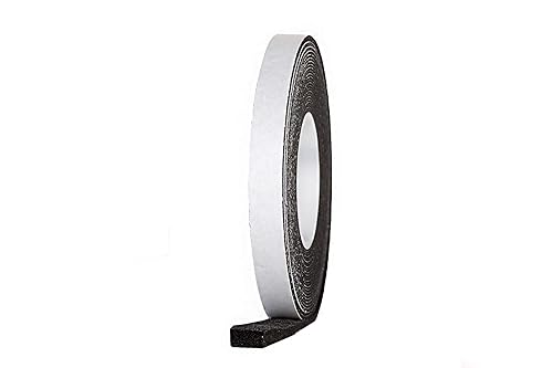 Kompriband 12,5 m lang, 15/2 anthrazit, expandiert von 2 auf 10 mm, Fugenbreite 2-10 mm, Rollenbreite 15 mm, Acryl 300, Fugenband, Quellband, Dichtband - Cheap-Us