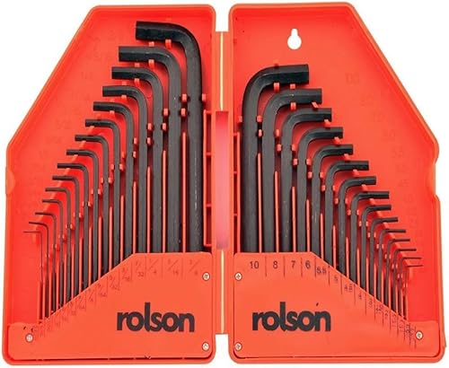 Rolson 40345 Sechskantschlüsselsatz, 30-teilig - Cheap-Us
