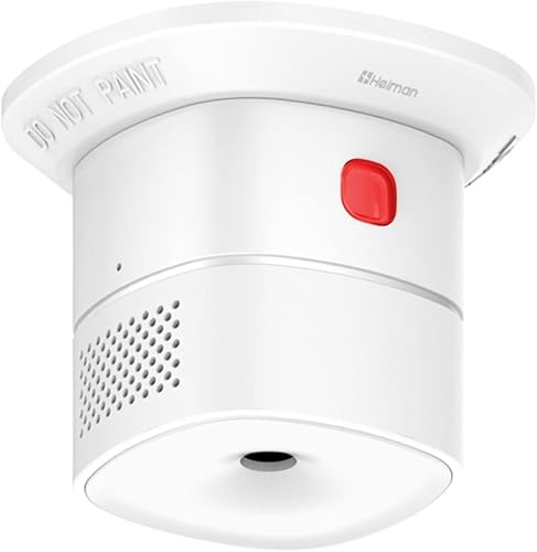 HEIMAN Mi-NI CO Melder Kohlenmonoxid-Melder,10 Jahre Sensor,10 Jahre Batterielebensdauer, Co Warner Entspricht EN 50291 Standards - Cheap-Us