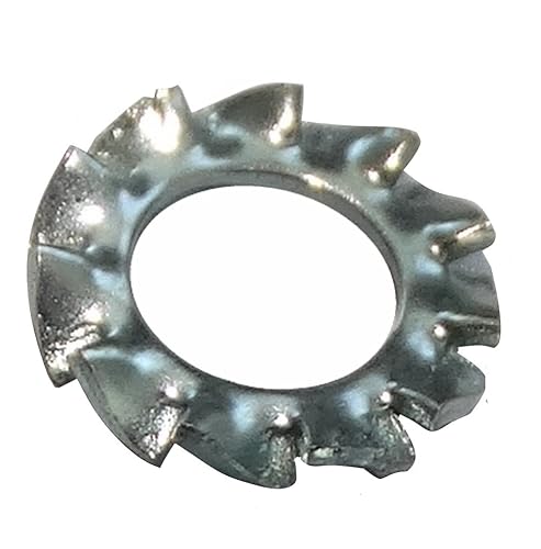 AERZETIX - C17671-100 x Fächerscheiben - Zahnscheiben - Sicherungsscheiben - Außengezahnt - M7 Ф12.5mm - Verzinkter Stahl - Cheap-Us