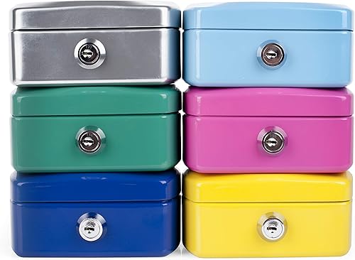 Geldkassette, Spardose für Kinder, Minigeldkassette Tresor Safe Sparbüchse, Farbe: pink - Cheap-Us
