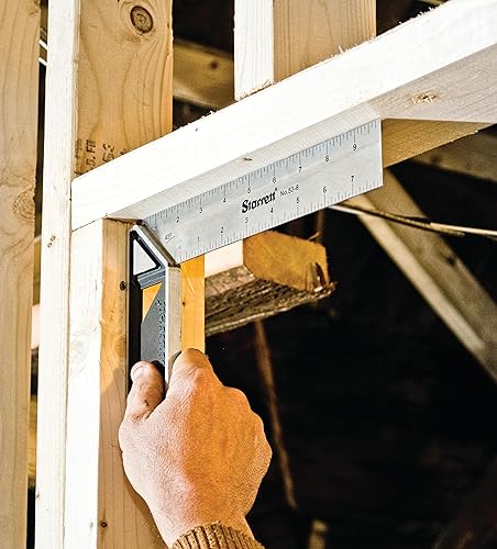 Starrett K53M-350-S Tischler Try Quadrat für die Holzbearbeitung – 350 mm metrischer Satz Vierkant - Cheap-Us