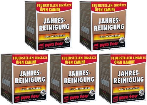 5X Jahresreinigung Entrußer für Ofen & Kamin alle Rohre einschließlich Edelstahl - Cheap-Us