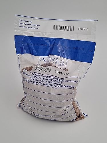 DEBATIN 500x Sicherheitstaschen, weiß, Kunststoff, Reißverschluss, 195 x 265 mm, manipulationssicher - Cheap-Us