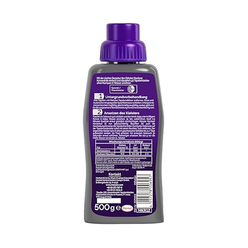 Metylan Raufaser Fertigkleister Konzentrat, Tapetenkleister für Raufasertapete, starker & schnell mischbarer Kleister zur sofortigen Verwendung, 1x500g - Cheap-Us