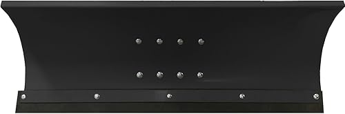 Universal Schneeschild Schneepflug Schwarz pulverbeschichtet/Abmessungen 125 x 40cm / für Rasentraktor oder Einachsermaschinen / 5-Fach verstellbar - Cheap-Us