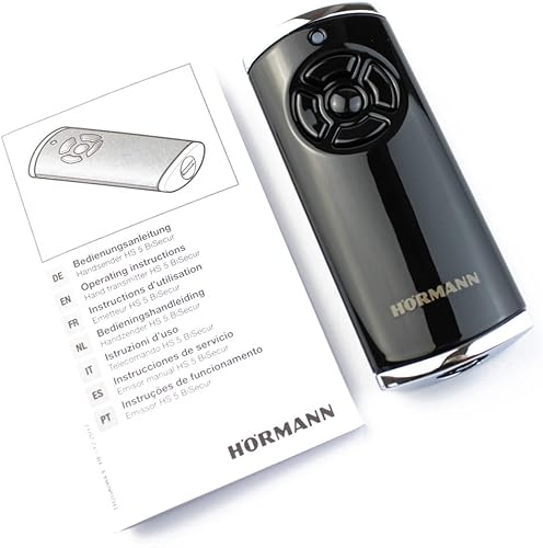 Hörmann 436752 Handsender HS5 868-BS schwarz SW-Europa - Cheap-Us
