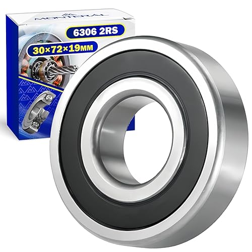 Kugellager 6306 2RS für den Motor mit Größe 30x72x19 mm - MONTERAL - Cheap-Us