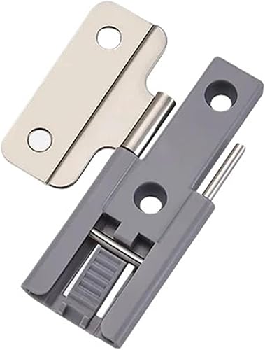 4 Stück Schrank-Klapptür-Scharnier, Bi-Falt-Schrank, Kleiderschrank, Schrank, verfolgt, hängende Schiebetürscharniere - Cheap-Us