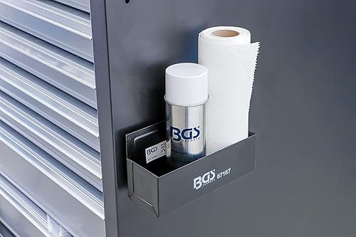BGS 67167 | Magnet-Spraydosen-Ablage | 210 x 75 x 70 mm | 6 starke Magnete, Haltekraft ca. 1,8 kg - Cheap-Us