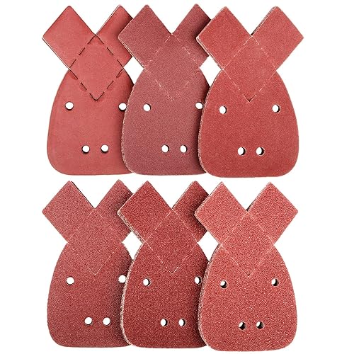 60 Stück Black und Decker Mouse Schleifpapier, 10 x Körnung 40/60/80/120/180/240 Mouse Schleifpapier Schleifblätter by Taspire - Cheap-Us