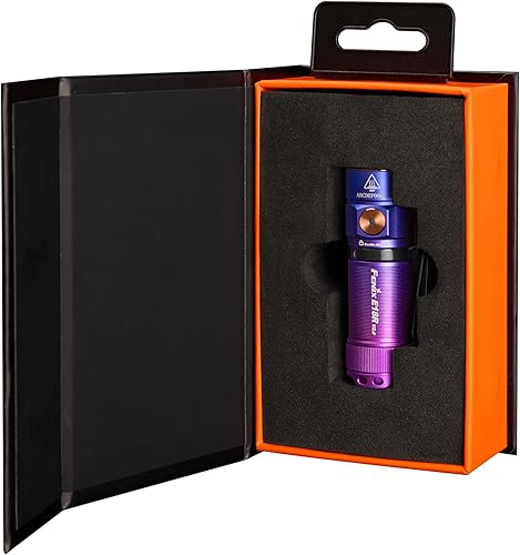 FENIX E18R V2.0 Nebula Special Edition, wiederaufladbare Mini-EDC-Taschenlampe, 1200 Lumen, 146 m, max. 200 Stunden, magnetische Endkappe, bidirektionaler Körperclip, 1 Lumen Mondlicht-Modus, USB-C | - Cheap-Us