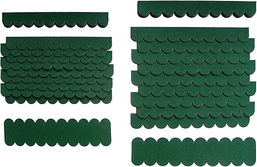 crash-marek Mini Dachschindeln,Grün,Dachpappe,Vogelhäuser,Kaninchenstall,Holzgestell,Betonsäulenüberdeckung,Sandkastendächer,Hundehütte,Briefkastendächer - Cheap-Us