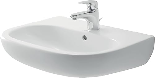 Duravit Waschtisch D-Code 55 cm mit Hahnloch und Überlauf - Cheap-Us