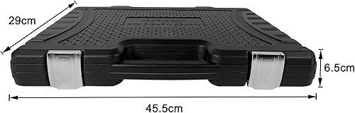 AUFUN Gewindeschneider set 110 tlg. Gewindebohrer Satz M2-M18 Gewindeschneidsatz Schneider Bohrer aus Wolframstahl Gewindeschneid Satz Werkzeug Set inkl. Aufbewahrungskoffer - Cheap-Us