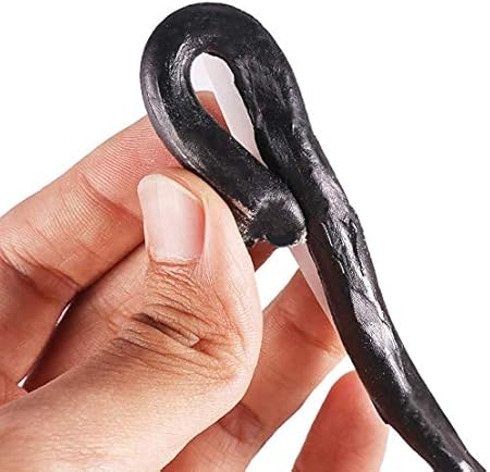 LLPT Butylrundschnur Klebeband 9 mm x 5m Gummi Luftdichtes wasserdichtes Dichtungsband für Auto-LKW-Scheinwerfer Fenstertür Windschutzscheibe Haushaltsgeräte (BSC095) - Cheap-Us