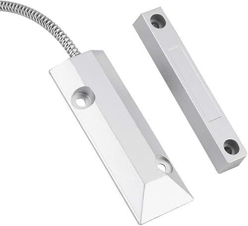 Nikou Magnetsensorschalter - Türfenster Kabelgebundener Magnetsensor-Detektorschalter for die Alarmüberwachung in der Garage zu Hause - Cheap-Us