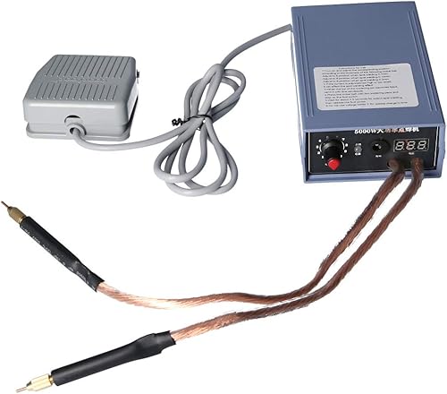 Punktschweißgerät Hancaner DIY 5000W 6200mAh 0-800A Strom Einstellbare Schweißgeräte für Punktschweißmaschinenset - Cheap-Us