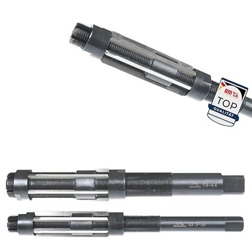 AM-Zerspanungstechnik Verstellbare Reibahle | Hochwertige verstellbare Handreibahle | Räumahle von 6-84mm | Schnellverstellbar - 44-54mm - Cheap-Us