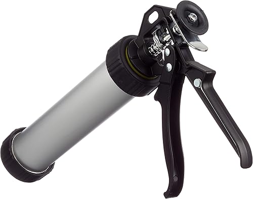 Werkzeyt Kartuschenpresse geschlossen - chromfarbig / schwarz - geeignet für Kartuschen & Beutel mit der Füllmenge 310 ml - / Kartuschenpistole / Silikonspritze / B27422 - Cheap-Us