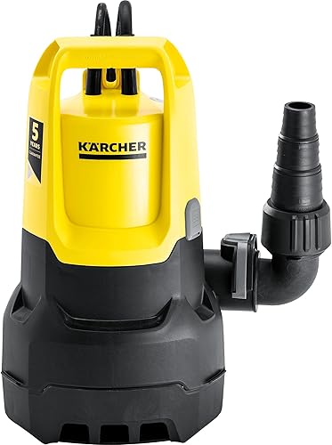 Kärcher Schmutzwasser-Tauchpumpe SP 11.000 Dirt (Fördermenge: max. 11.000 l/h, Restwasserhöhe: 25 mm, Abpumpen von Wasser mit bis zu 20 mm großen Schmutzpartikeln, Schwimmerschalter) - Cheap-Us