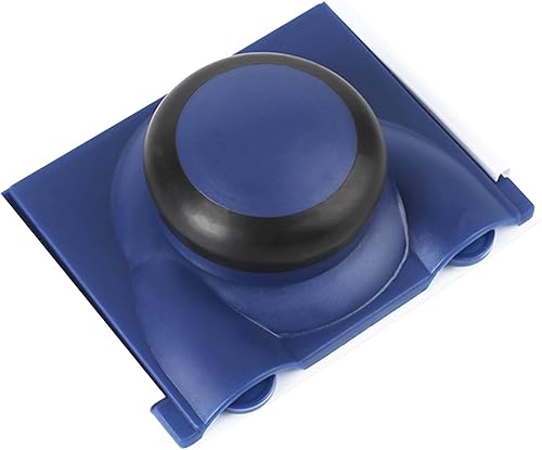 Tongdejing Paint EdgeTrimmer, Farbkanten-Werkzeug für Wandmalerei, Nylonborsten, Kanten, Eckwände und Decken, Maler, Multifunktions-Trimmer, Malerei, Wandkanten-Pad (blau) - Cheap-Us