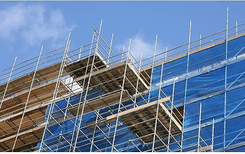 Gerüstschutznetz in verschiedenen Größen 50g/m² grün (2,57 x 10 m) - Cheap-Us