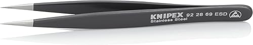 KNIPEX Universalpinzette ESD Glatt 120 mm 92 28 69 ESD - Cheap-Us