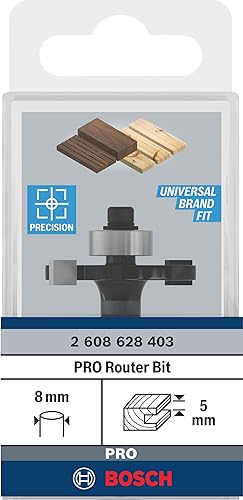 Bosch Professional Zubehör 2 608 628 402 Scheibennutfräser 8 mm, D1 32 mm, L 4 mm, G 51 mm - Cheap-Us
