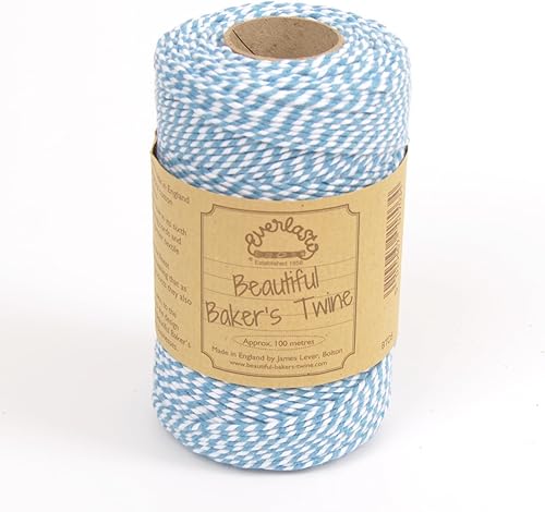 EVERLASTO Bakers Twine Original 100 m Spulen, Baumwolle, beige (Blonde), 2 mm - Cheap-Us